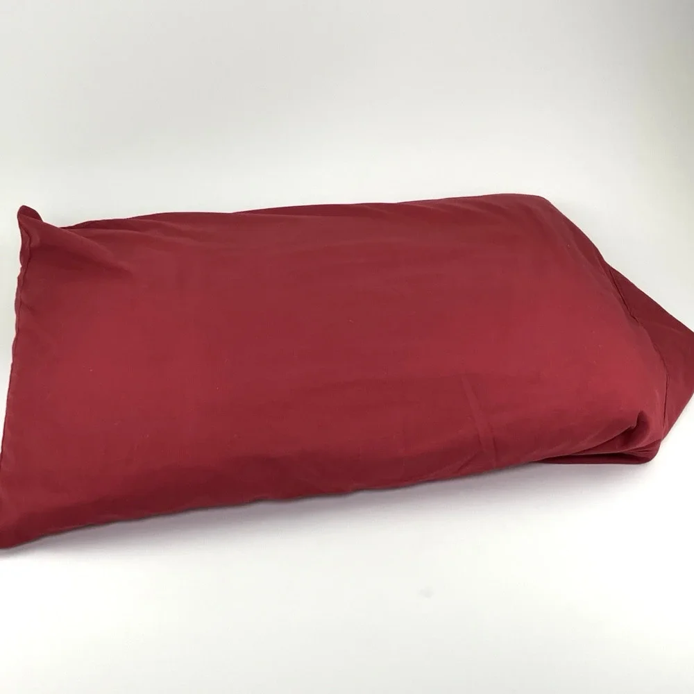 Pillow Case Red Size Standard 20x26